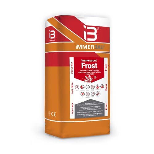 Zimowa ekspansywna zaprawa do wykonywania podlewek IMMERGROUT FROST 25 kg