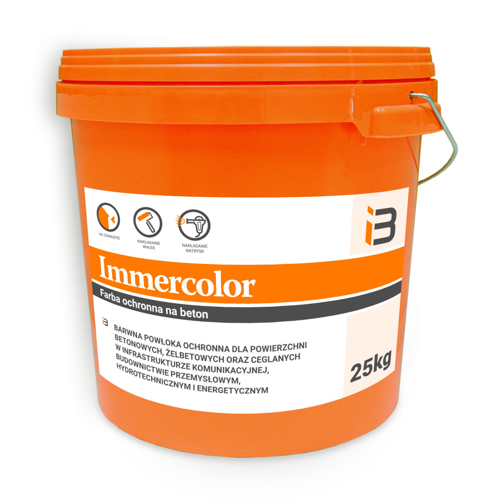 Immercolor - sztywna farba akrylowa na zewnątrz - 25kg