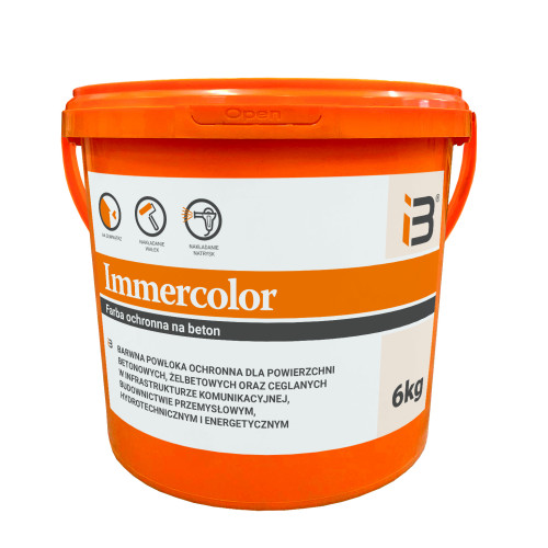 Immercolor - sztywna farba akrylowa na zewnątrz- 4l/ 6kg